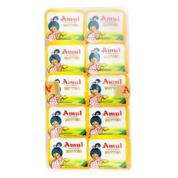 AMUL BUTTER SCHOOL PACK 10pc+100gm