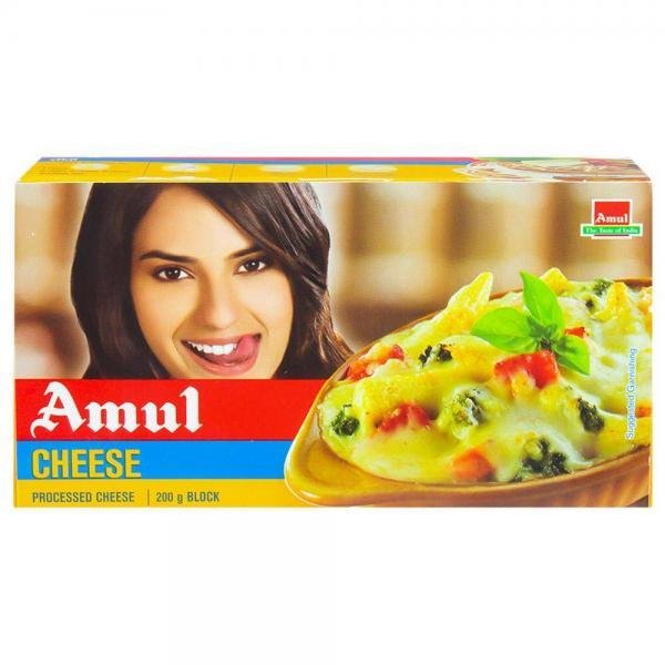 AMUL CHEESE BLOCK 200 gm