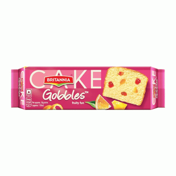 BRITANNIA FRUITY FUN CAKE 130 gm