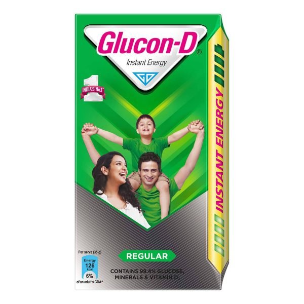 GLUCON-D PLAIN REGULAR 200+50 G