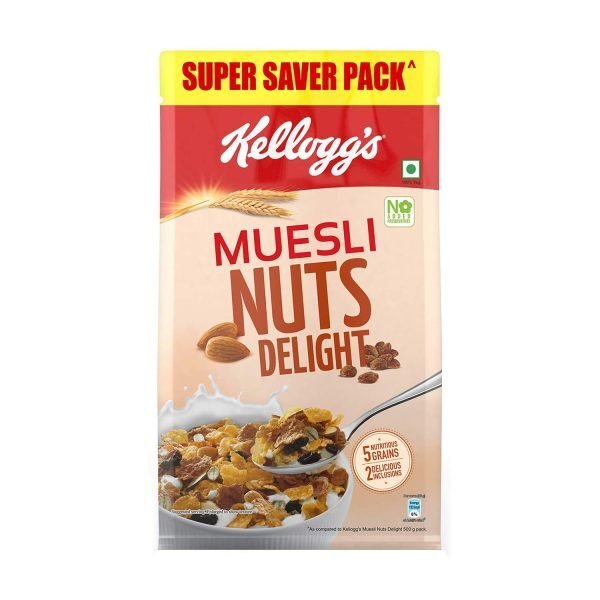 KELLOGGS MUESLI NUTS DELIGHT 750 gm