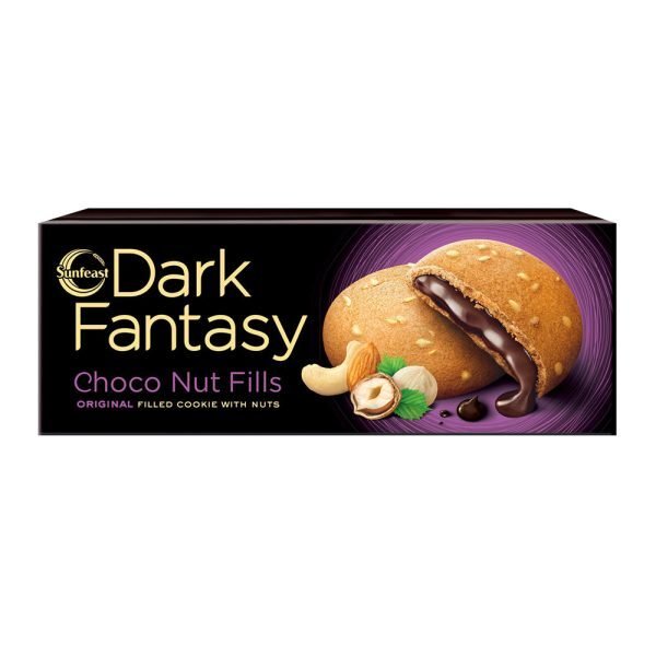 SUNFEAST DARK FANTASY CHOCO NUT FILLS 75 gm