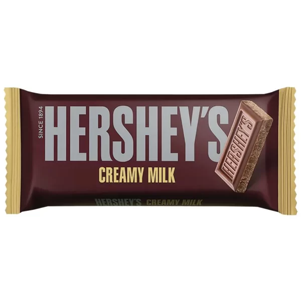 HERSHEYS CREAMY MILK CHOCOLATE 100 gm